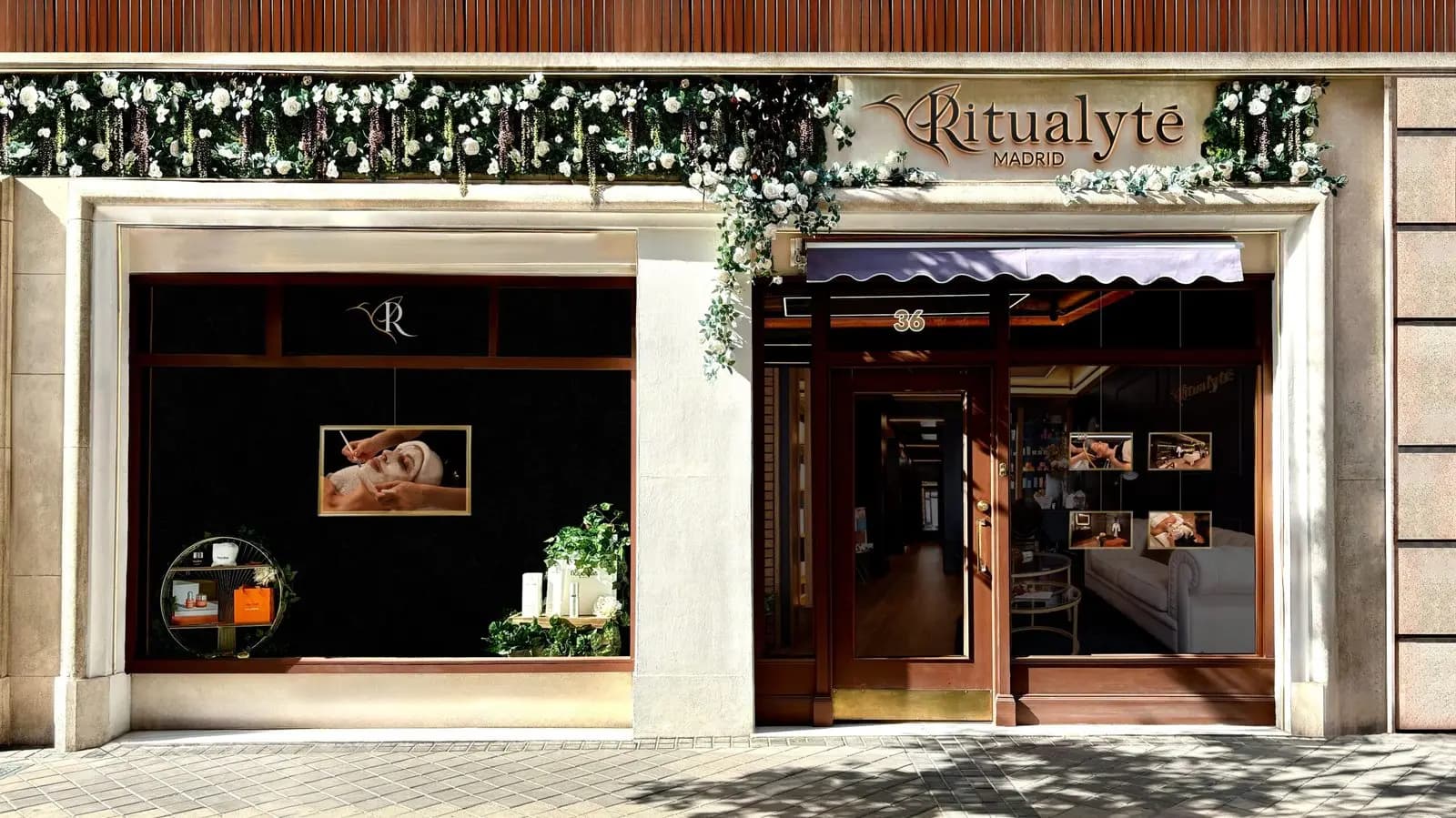 Interior del centro Ritualyté en Madrid